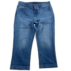 Chaps Womens Jeans Size 8 Denim Classic Fit Cotton Blend